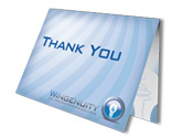 Wingenuity Thank You Card
